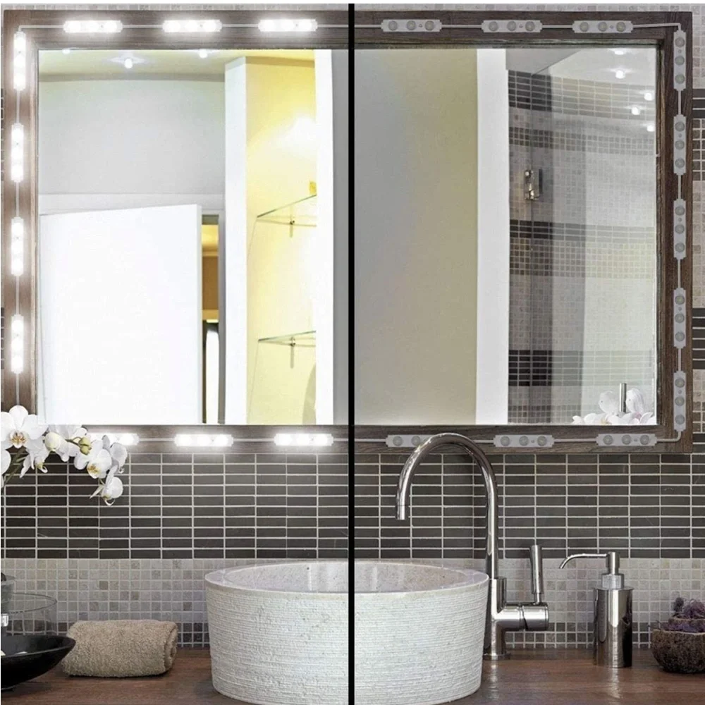 Glam Hollywood Style Vanity Mirror Lights LED